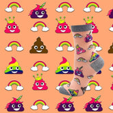 Happy Rainbow Poop Socks